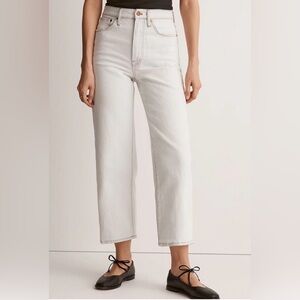 Madewell The Perfect Vintage Wide-Leg Crop Jean in Edmunds Wash